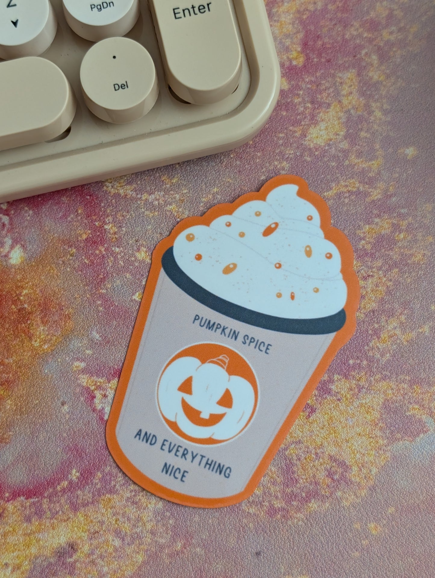 Pumpkin Spice Sticker