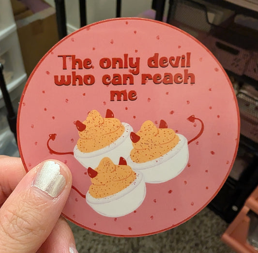 Devil-ed Eggs Sticker