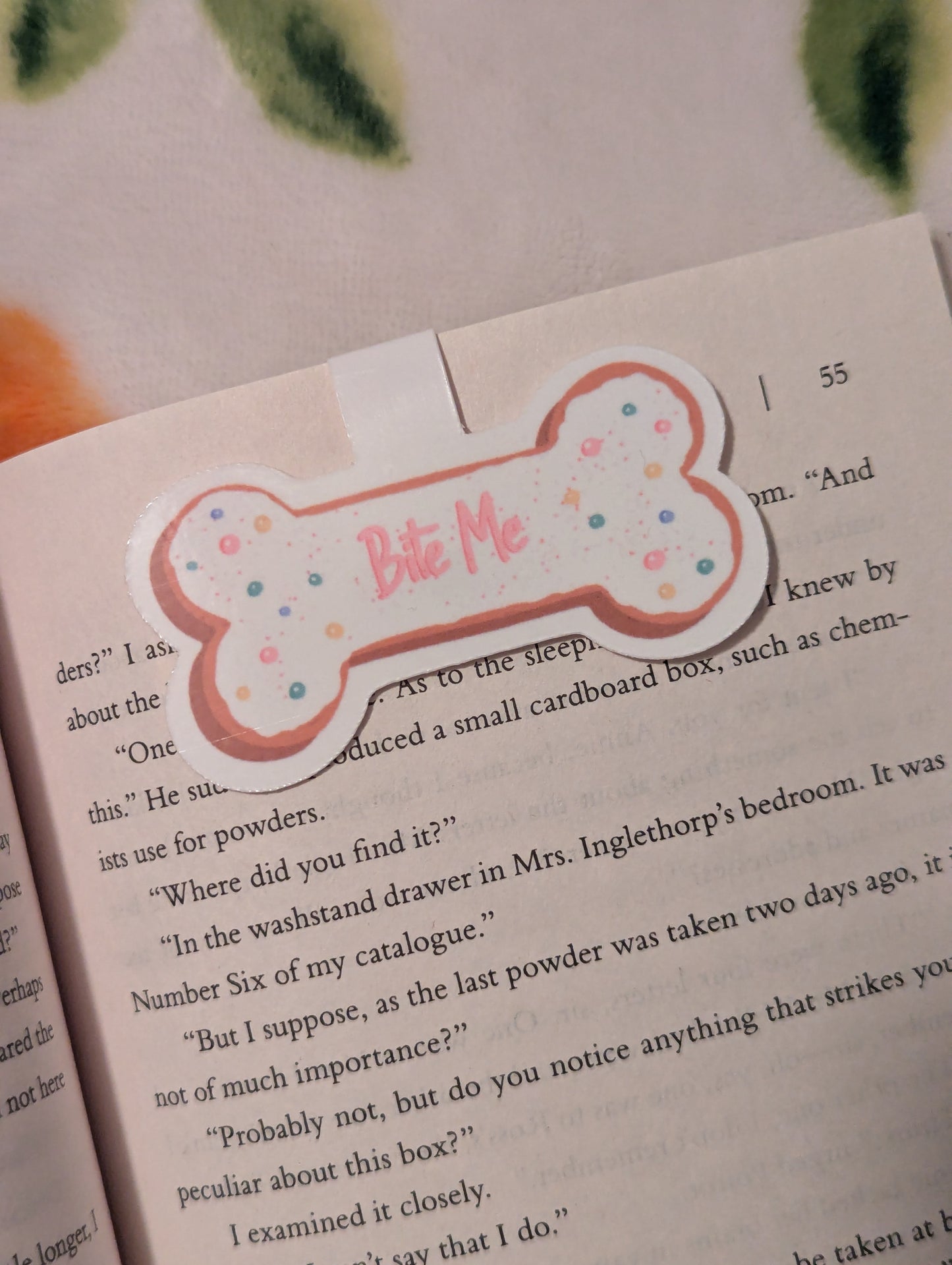 'Bite Me' Magnetic Bookmark **LIMITED STOCK**