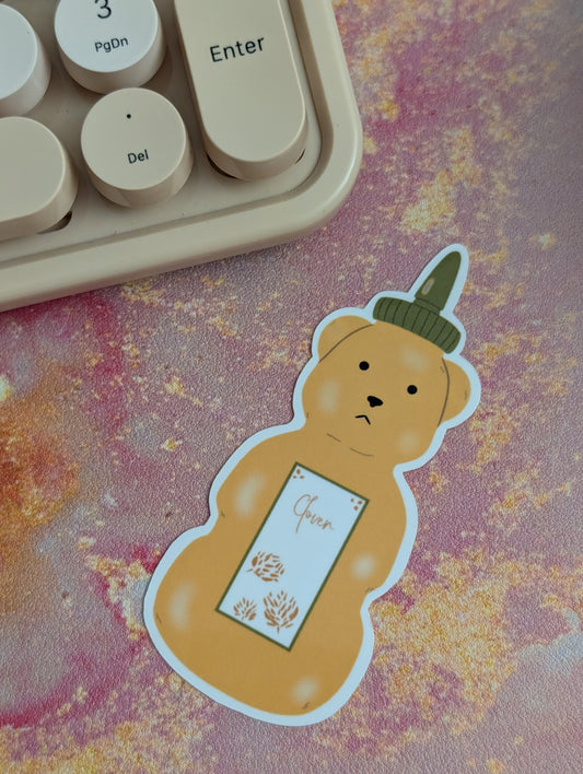 Clover Honey Bear Sticker