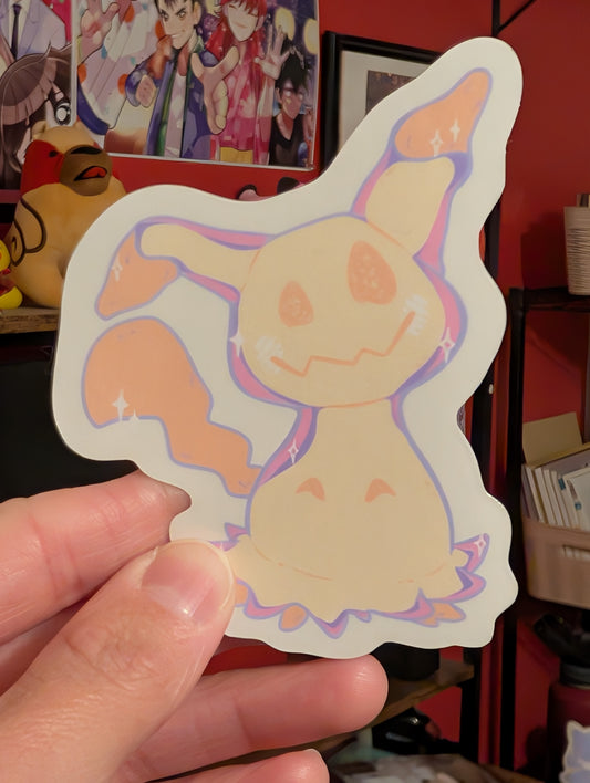 Dreamy Mimikyu Sticker