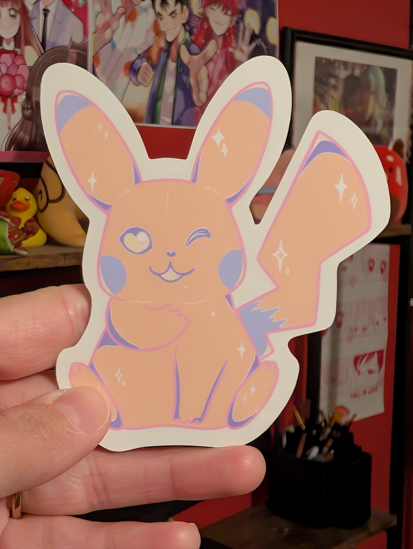 Dreamy Pikachu Sticker