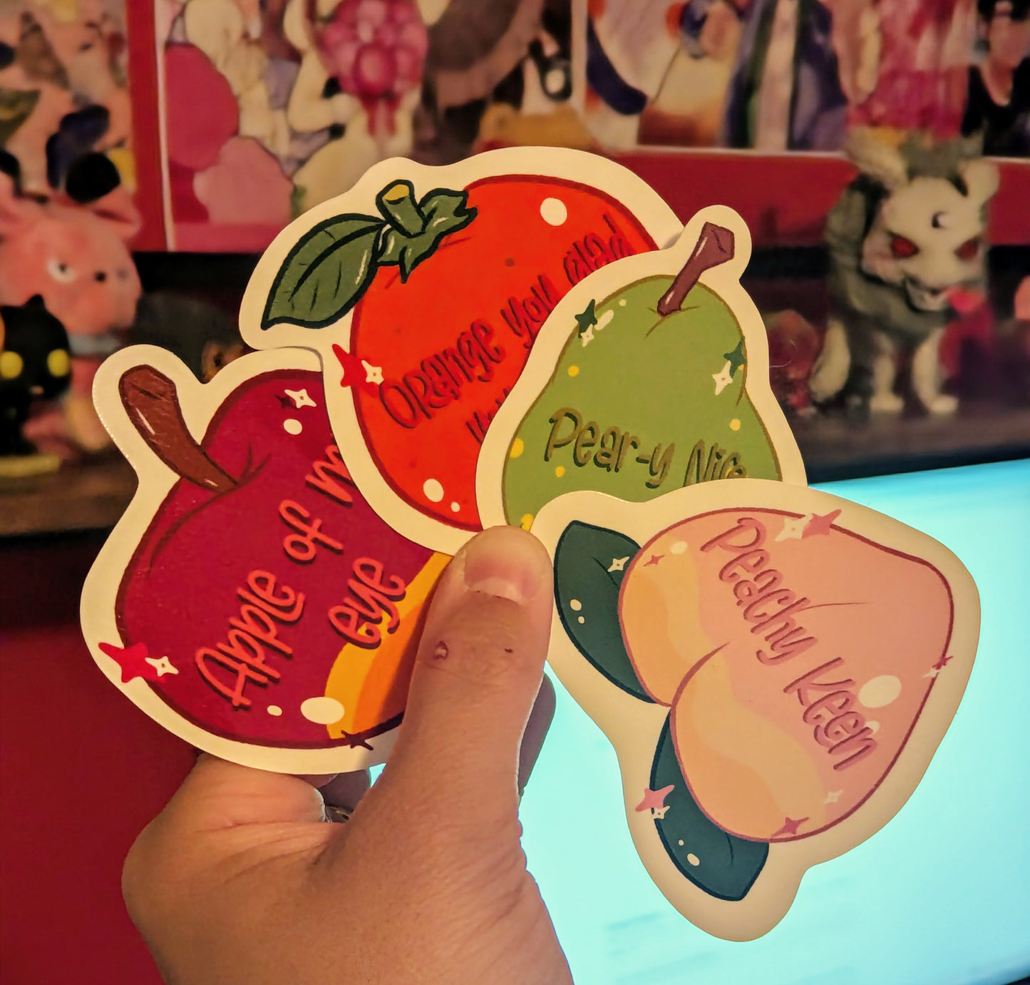 Funny Fruits Sticker Pack
