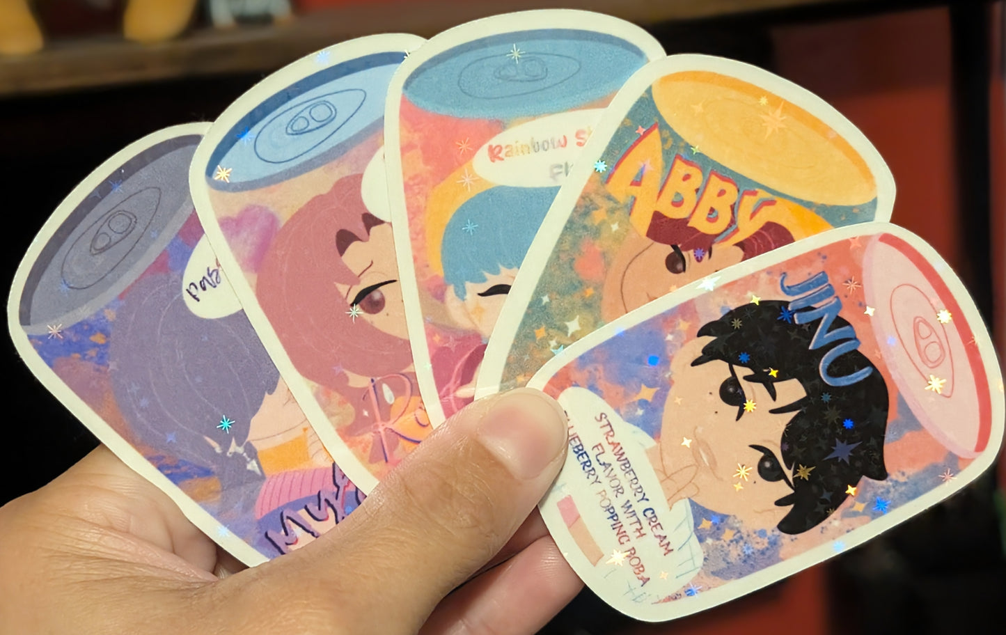 Soda Pop Saja Boys Sticker Pack