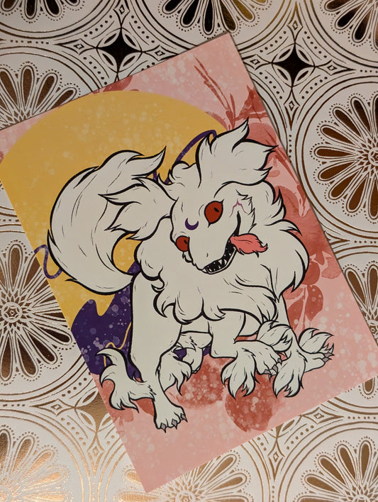 Sesshomaru Doggo Art Print